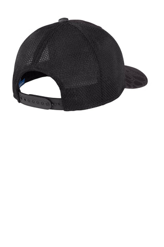 Port Authority Performance Camouflage Mesh Back Snapback Cap (Kryptek Typhoon/ Black)