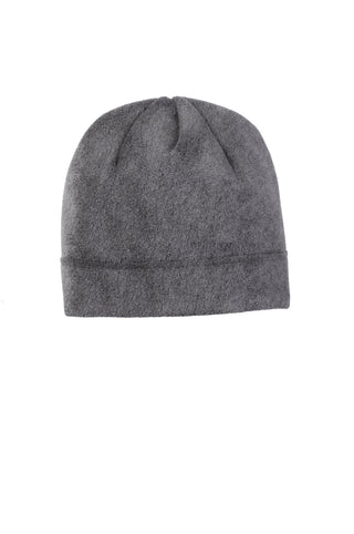 Port Authority R-Tek Stretch Fleece Beanie (Midnight Heather)