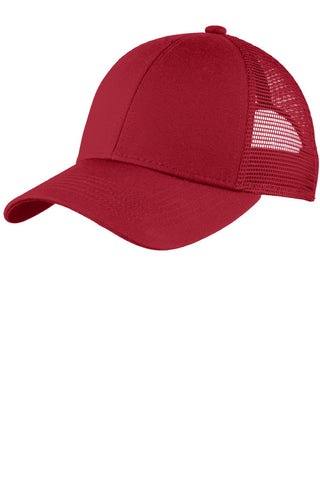 Port Authority Adjustable Mesh Back Cap (Chili Red)