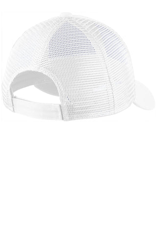 Port Authority Adjustable Mesh Back Cap (White)