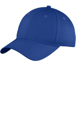Port & Company Six-Panel Unstructured Twill Cap (Royal)