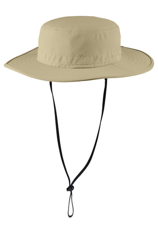 Port Authority Outdoor Wide-Brim Hat (Stone)