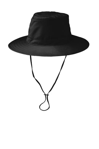 Port Authority Lifestyle Brim Hat (Black)