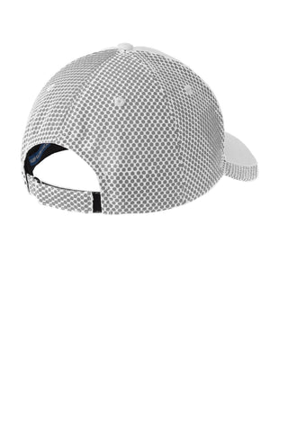 Port Authority Two-Color Mesh Back Cap (White/ Black)