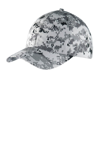 Port Authority Digital Ripstop Camouflage Cap (Grey Camo)