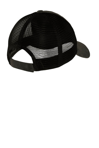 Port Authority Pigment Print Mesh Back Cap (Black)