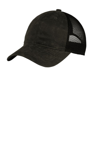 Port Authority Pigment Print Mesh Back Cap (Black)