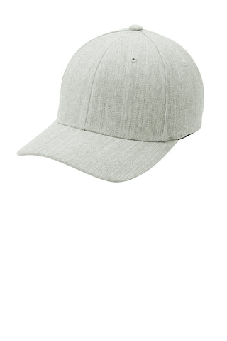 Port Authority Flexfit Wool Blend Cap (Light Heather Grey)