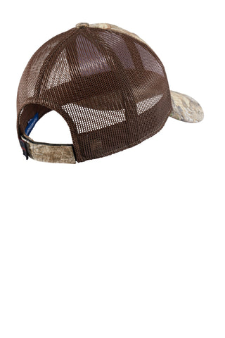 Port Authority Structured Camouflage Mesh Back Cap (Realtree Edge)