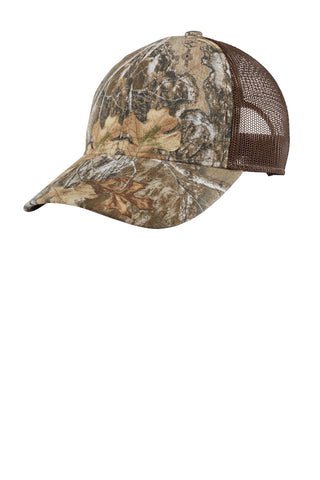 Port Authority Structured Camouflage Mesh Back Cap (Realtree Edge)