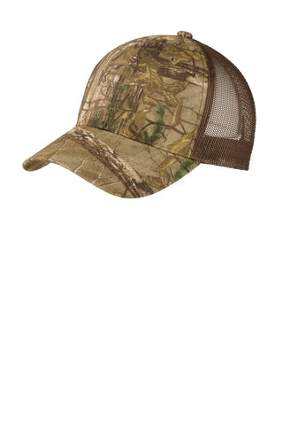 Port Authority Structured Camouflage Mesh Back Cap (Realtree Xtra/ Brown)