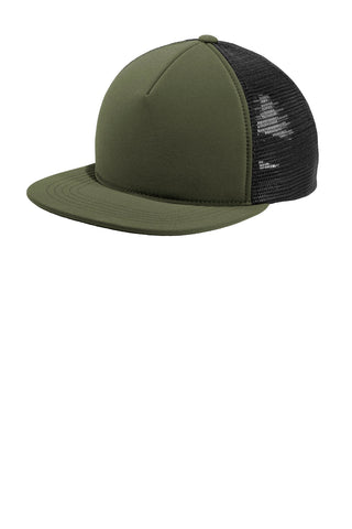 Port Authority Flexfit 110 Foam Outdoor Cap (Army Green/ Black)