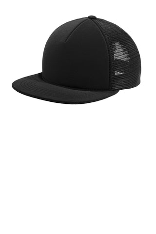 Port Authority Flexfit 110 Foam Outdoor Cap (Black/ Black)