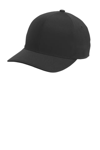 Port Authority Flexfit Delta Cap (Black)