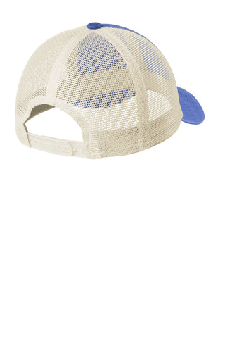 Port Authority Beach Wash Mesh Back Cap (Blue Moon/ Stone)