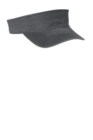 Port Authority Beach Wash Visor (Coal)