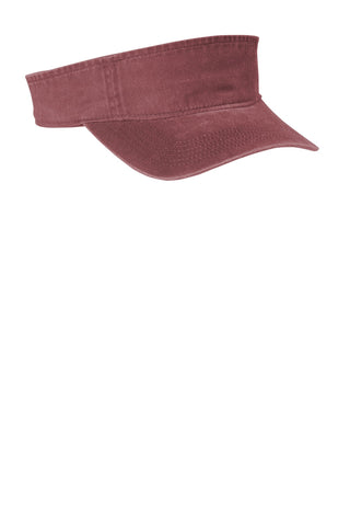 Port Authority Beach Wash Visor (Red Rock)