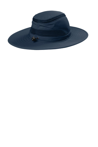 Port Authority Outdoor Ventilated Wide Brim Hat (Dress Blue Navy)