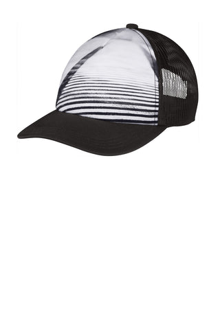 Port Authority Photo Real Snapback Trucker Cap (City Street)