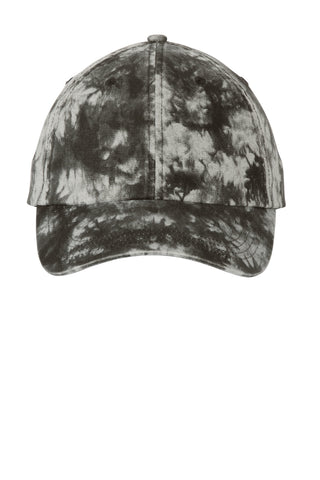 Port Authority Tie-Dye Cap (Black)