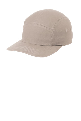 Port Authority Brushed Cotton Camper Cap (Khaki)