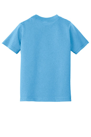 Port & Company Toddler Core Cotton Tee (Aquatic Blue)