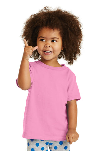 Port & Company Toddler Core Cotton Tee (Candy Pink)