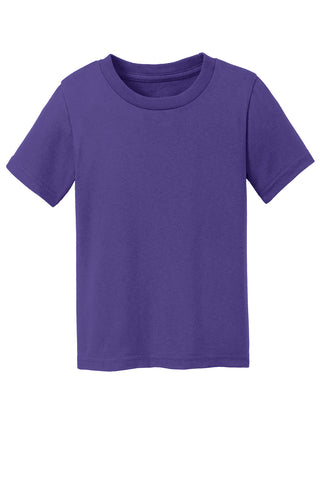 Port & Company Toddler Core Cotton Tee (Purple)