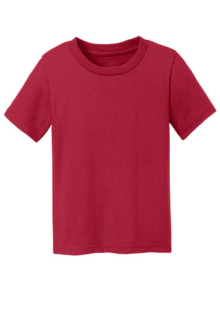 Port & Company Toddler Core Cotton Tee (Red)