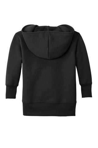 Port & Company Infant Core Fleece Full-Zip Hooded Sweatshirt (Jet Black)