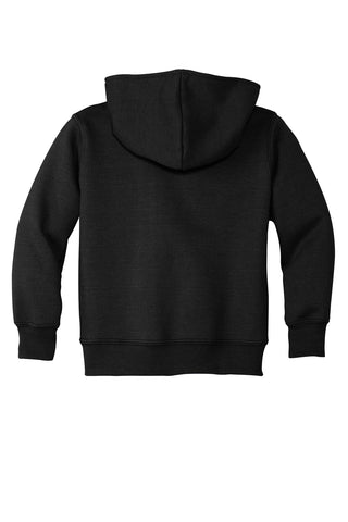 Port & Company Toddler Core Fleece Pullover Hooded Sweatshirt (Jet Black)