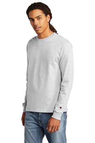 Champion Heritage 5.2-Oz. Jersey Long Sleeve Tee (Ash)