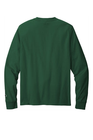 Champion Heritage 5.2-Oz. Jersey Long Sleeve Tee (Dark Green)