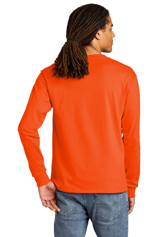 Champion Heritage 5.2-Oz. Jersey Long Sleeve Tee (Orange)