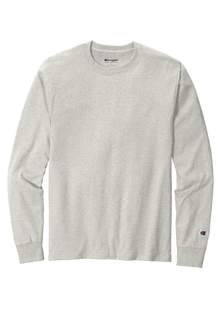 Champion Heritage 5.2-Oz. Jersey Long Sleeve Tee (Oxford Grey)