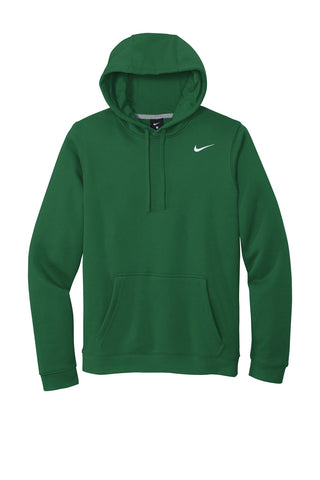 Nike Club Fleece Pullover Hoodie (Dark Green)