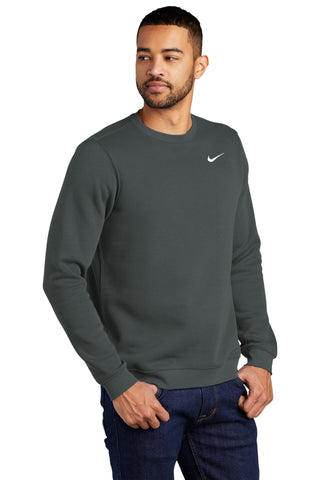 Nike Club Fleece Crew (Anthracite)