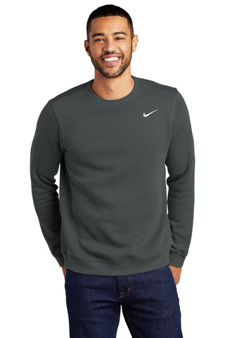 Nike Club Fleece Crew (Anthracite)