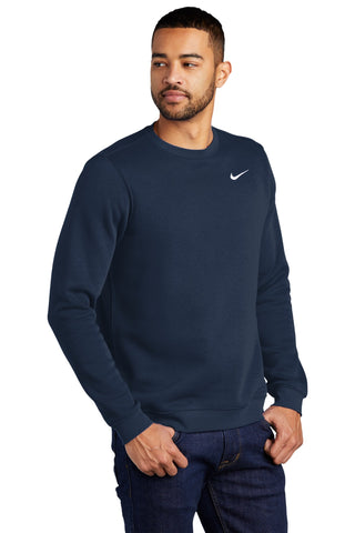 Nike Club Fleece Crew (Navy)