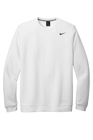 Nike Club Fleece Crew (White)