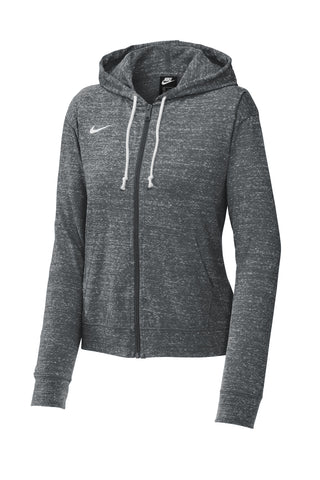 Nike Ladies Gym Vintage Full-Zip Hoodie (Team Anthracite)