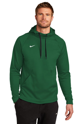 Nike Therma-FIT Pullover Fleece Hoodie (Team Dark Green)