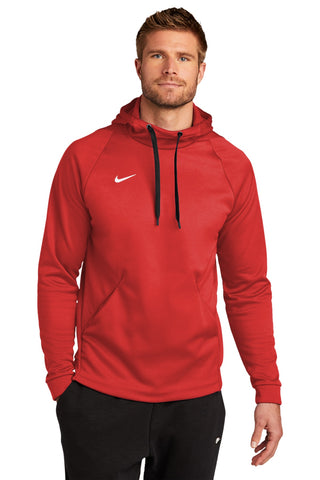 Nike Therma-FIT Pullover Fleece Hoodie (Team Scarlet)