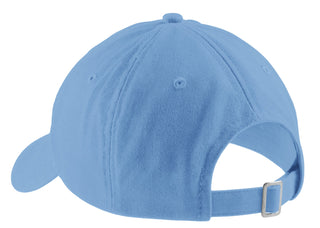 Port & Company Brushed Twill Low Profile Cap (Carolina Blue)