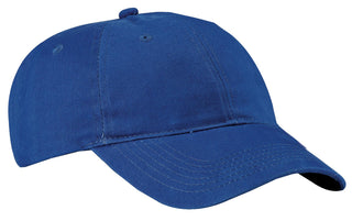 Port & Company Brushed Twill Low Profile Cap (Royal)