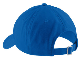 Port & Company Brushed Twill Low Profile Cap (Royal)