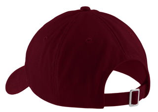 Port & Company Brushed Twill Low Profile Cap (Maroon)