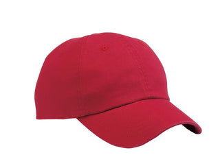 Port & Company Washed Twill Cap (Red)