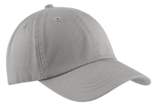 Port & Company Washed Twill Cap (Chrome)