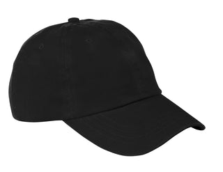 Port & Company Washed Twill Cap (Black)